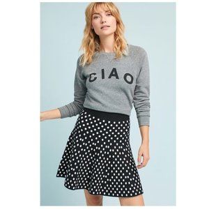 Anthropologie Polka Dot Skirt by Maeve